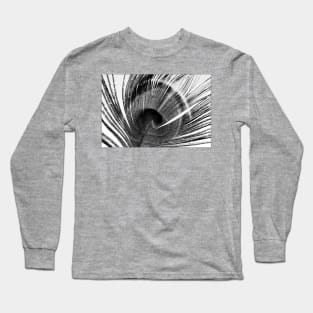Natural Abstract ~ peacock feather Long Sleeve T-Shirt